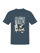 Classic Steamboat Willie Delight Men's T-shirt