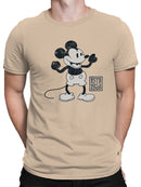 Classic Cartoon Mouse Design Men's T-shirt