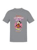 Classic Steamboat Cartoon Icon Men's T-shirt