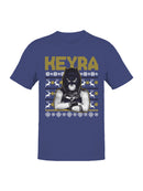 Officially Licensed Legends Of Lucha Libre Lucha Libre Holiday Sweater Design Men's T-shirt