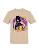 Officially Licensed Legends Of Lucha Libre Unstoppable Force: Keyra Masked Men's T-shirt