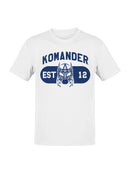 Officially Licensed Legends Of Lucha Libre Komander Wrestling Tribute Logo Men's T-shirt