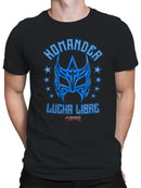 Officially Licensed Legends Of Lucha Libre Komander Lucha Libre Poster Design Men's T-shirt
