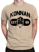 Officially Licensed Legends Of Lucha Libre Iconic Luchador Konnan Logo Men's T-shirt