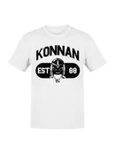 Officially Licensed Legends Of Lucha Libre Iconic Luchador Konnan Logo Men's T-shirt