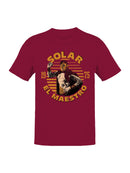 Officially Licensed Legends Of Lucha Libre Legendary Luchador Solar Emblem Men's T-shirt