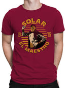 Officially Licensed Legends Of Lucha Libre Legendary Luchador Solar Emblem Men's T-shirt