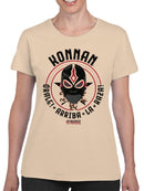 Officially Licensed Legends Of Lucha Libre Luchador Mask Design Tribute Women's T-shirt