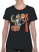 Officially Licensed Legends Of Lucha Libre El Deslumbrante Enmascarado Women's T-shirt