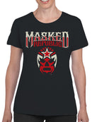 Officially Licensed Legends Of Lucha Libre Iconic Lucha Libre Mask Logo Women's T-shirt