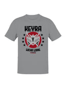 Officially Licensed Legends Of Lucha Libre Silver Mask Emblem on Red Circle Women's T-shirt