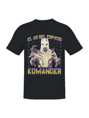 Officially Licensed Legends Of Lucha Libre Space Ace Komander's Dazzling Pose Women's T-shirt