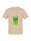 Officially Licensed Sprite Refreshing Sprite Cup Illustration Men's T-shirt