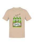 Officially Licensed Sprite Refreshing Retro Sprite Design Men's T-shirt