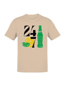 Officially Licensed Sprite Refreshing Citrus Burst Art Men's T-shirt