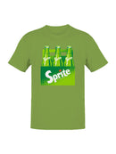 Officially Licensed Sprite Refreshing Sprite Bottles Pack Men's T-shirt