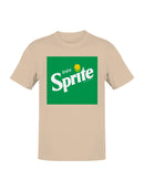 Officially Licensed Sprite Refreshing Sprite Logo Design Men's T-shirt
