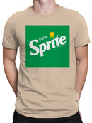 Officially Licensed Sprite Refreshing Sprite Logo Design Men's T-shirt