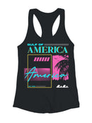 Vibrant Gulf Coast Vibes Women's Racerback Tank