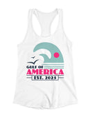 Gulf of America Brand Logo Women's Racerback Tank