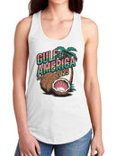 Gulf of America Tropical Vibes Women's Racerback Tank