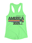 Gulf of America Concept Logo Women's Racerback Tank
