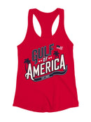Gulf of America Design Women's Racerback Tank