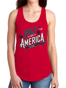 Gulf of America Design Women's Racerback Tank