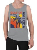Tropical Gulf of America Logo Men's Tank Top