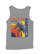 Tropical Gulf of America Logo Men's Tank Top
