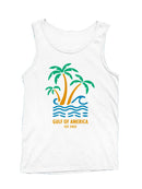 Tropical Logo for Gulf of America Men's Tank Top