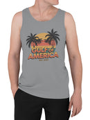 Vintage Gulf of America Design Men's Tank Top