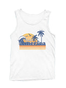 Gulf of America Sunset Scene Men's Tank Top