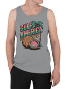 Gulf of America Tropical Vibes Men's Tank Top