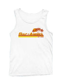 Sunset Beach Logo Design Men's Tank Top