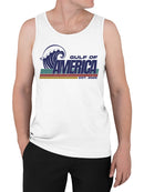 Gulf of America Logo Design Men's Tank Top