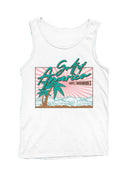 Vibrant Retro Coastal Design Men's Tank Top