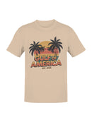 Vintage Gulf of America Design Men's T-shirt