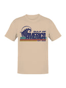 Gulf of America Logo Design Men's T-shirt