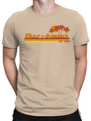 Sunset Beach Logo Design Men's T-shirt