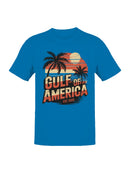 Gulf of America Vintage Sunset Men's T-shirt