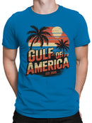 Gulf of America Vintage Sunset Men's T-shirt