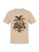 Gulf of America Palm Design Men's T-shirt