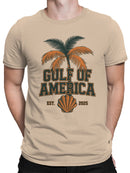 Gulf of America Palm Design Men's T-shirt