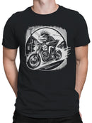 Frog Biker's Midnight Ride Men's T-shirt