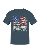 American Flag Alteration Art Men's T-shirt