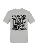 Clawcore, punk cat playing drums Women's T-shirt