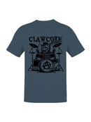Clawcore, punk cat playing drums Women's T-shirt