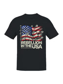 American Flag Alteration Art Women's T-shirt