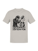Destroy that which destroys you, lazy destroying a watch Men's T-shirt